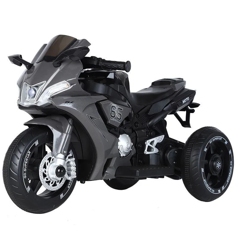 6V Load 30KG Children'S Dual Drive Large Ride on Remote Controlled Toy Charging Battery Motorcycle